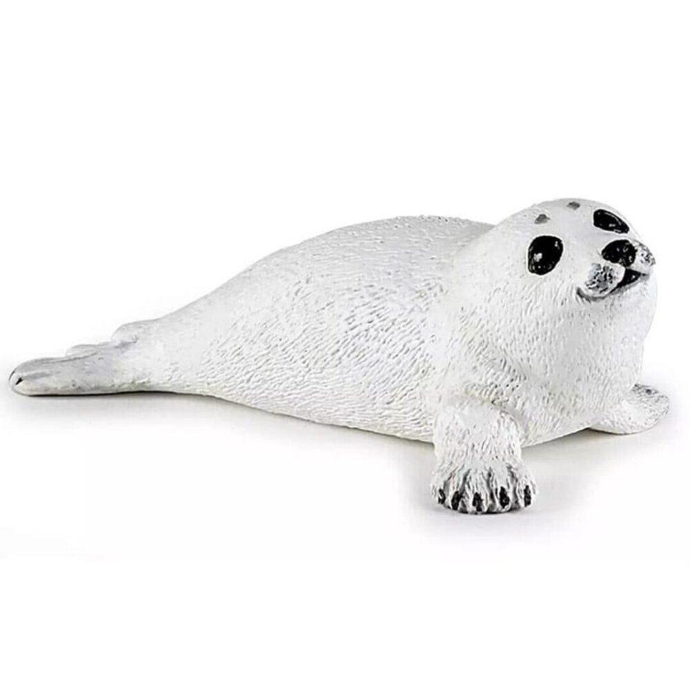 Baby Seal Sea Life Figure - Hand Painted &‎ Collectible Toy Figurine - NEW Papo